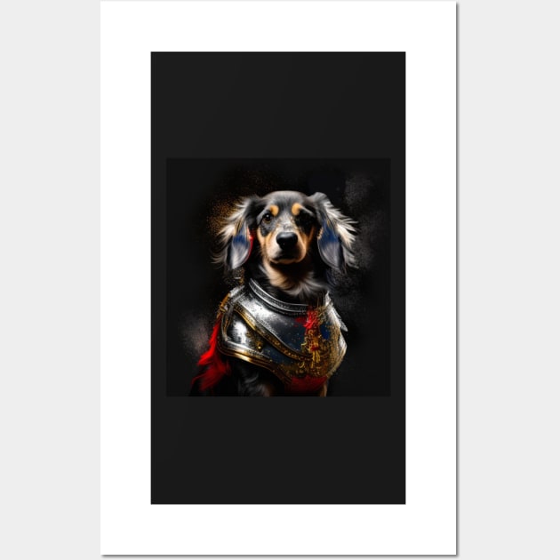 Dog Knight - Dario Wall Art by HIghlandkings